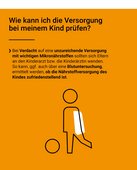 Eltern sollten sich an einen Arzt/eine Ärztin wenden, wenn sie einen Mikronährstoffmangel fürchten.