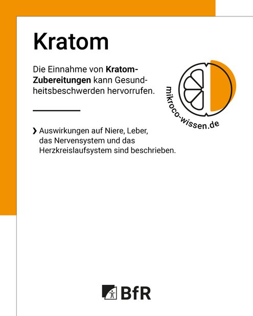 Die Einnahme kann von Kratom-Zubereitungen kann Gesundheitsbeschwerden hervorrufen. Auswirkungen auf Niere, Leber, das Nervensystem und das Herzkreislaufsystem sind beschrieben.