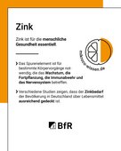 Zink ist für die menschliche Gesundheit essentiell.